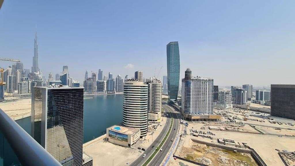 2 500 sqft STUDIOs  with the best view of BURJ & CANAL in ELITE BUSINESS BAY Residence