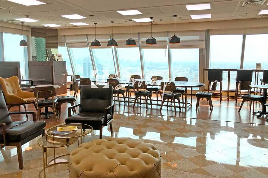 Coworking Space with Estidama in Emirates Towers