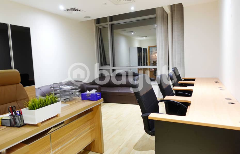 READY TO MOVE OFFICE WITH VIEW| EJARI INCLUSIVE | FREE WIFI - DEWA - PARKING | DIRECT FROM OWNER