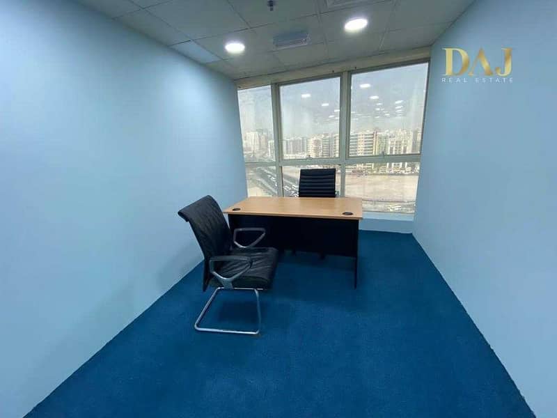 3 Office Spaces from Monthly AED 500/- | No Commission | Prime Location