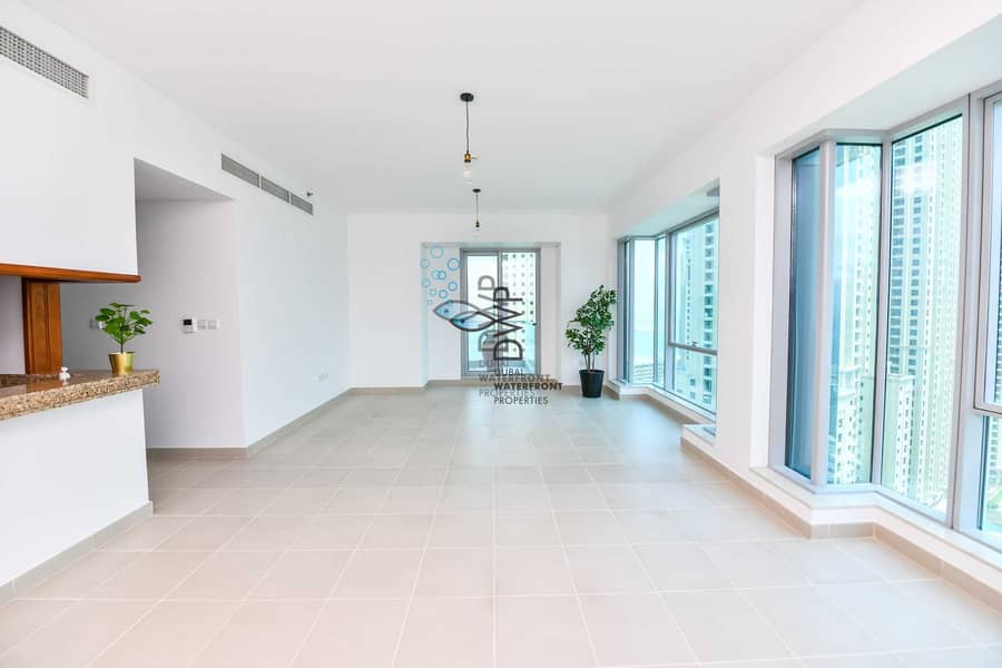 2 Genuine Listing ! Stunning Marina View | Including Chiller Fees | 2BR Marina Promenade Paloma Tower | Newly Refurbished