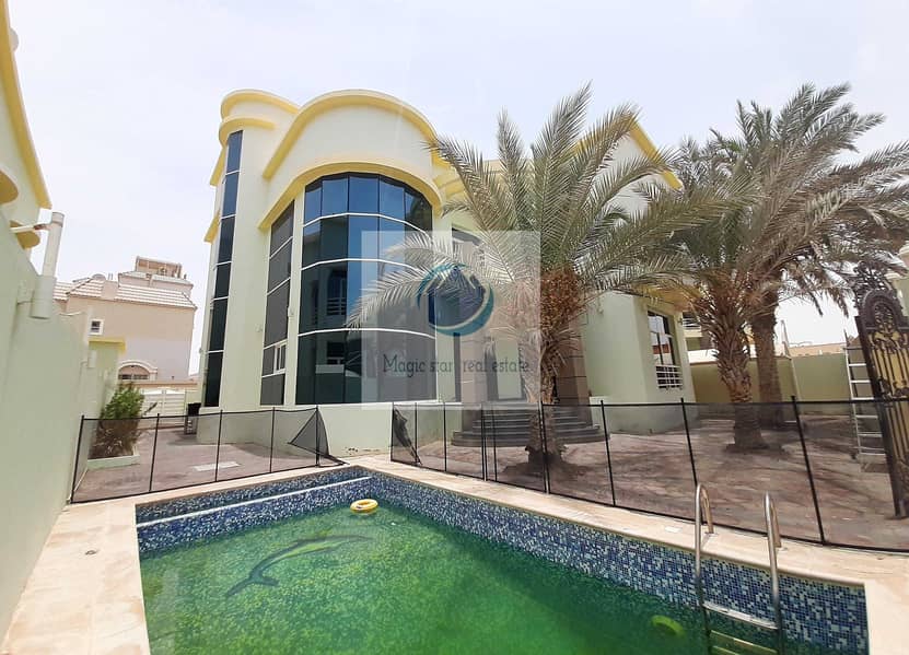 Exceptionally Spacious 6 Bed Villa With Private Pool In Khalifa City A