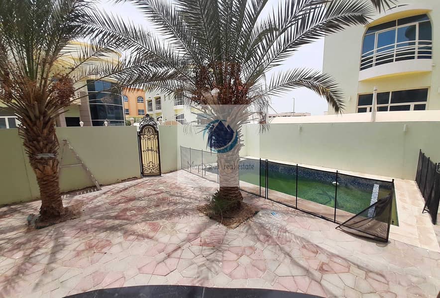 4 Exceptionally Spacious 6 Bed Villa With Private Pool In Khalifa City A
