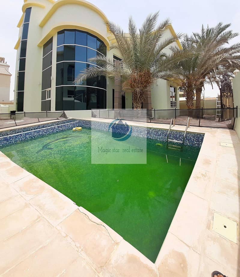 29 Exceptionally Spacious 6 Bed Villa With Private Pool In Khalifa City A