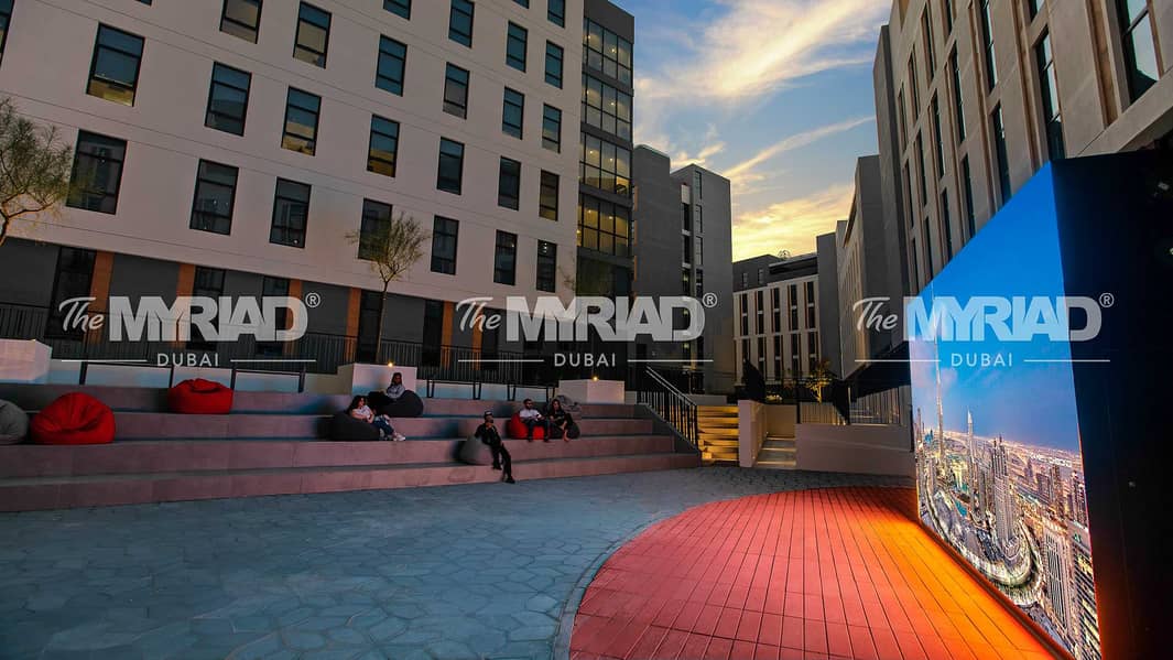 21 Student Accommodation | Double Room - Female Block | The Myriad Dubai