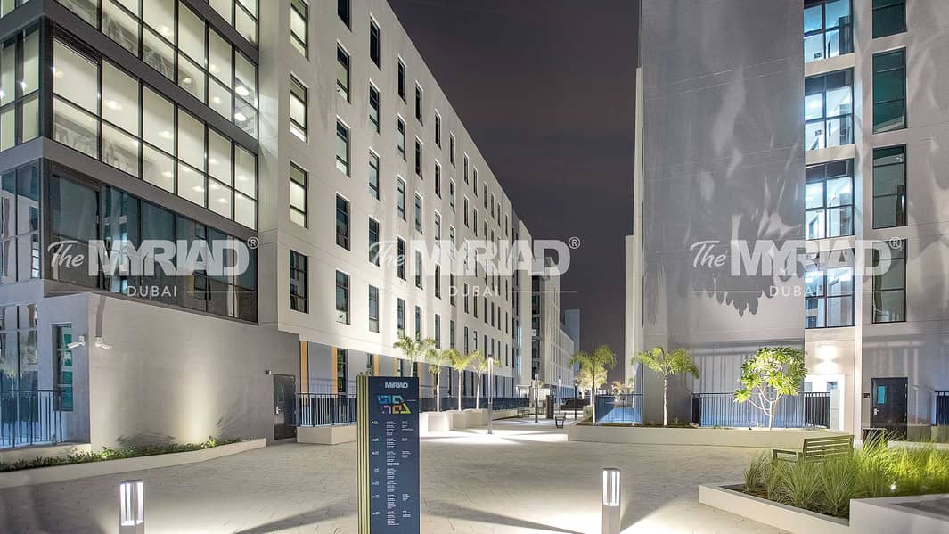 24 Student Accommodation | Studio Room - Male Block | The Myriad Dubai