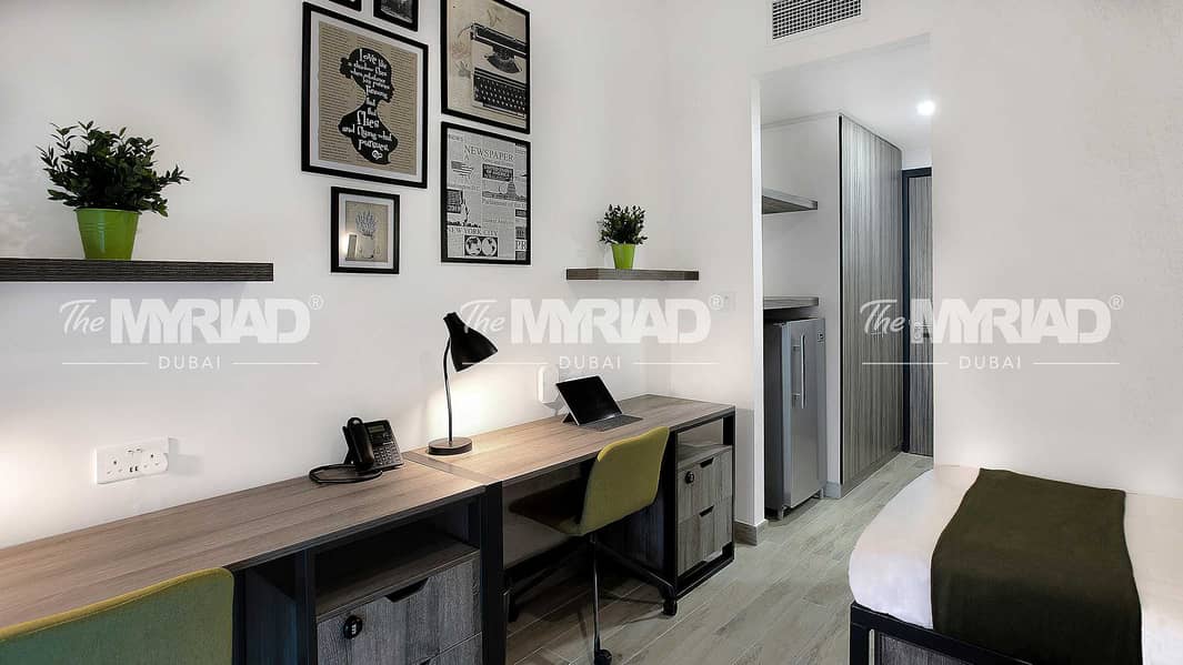 Student Accommodation | Double Room - Female Block | The Myriad Dubai