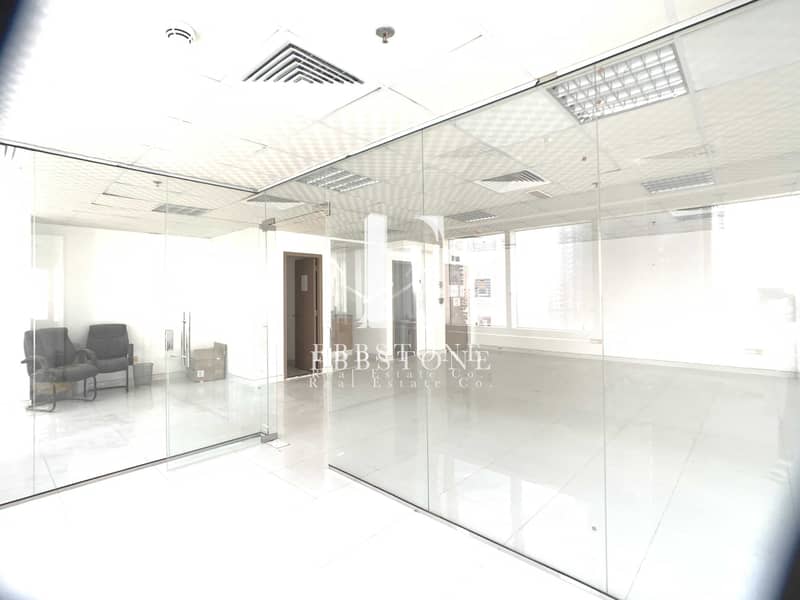2 Corner Unit Fitted with Glass Partitions | HDS JLT