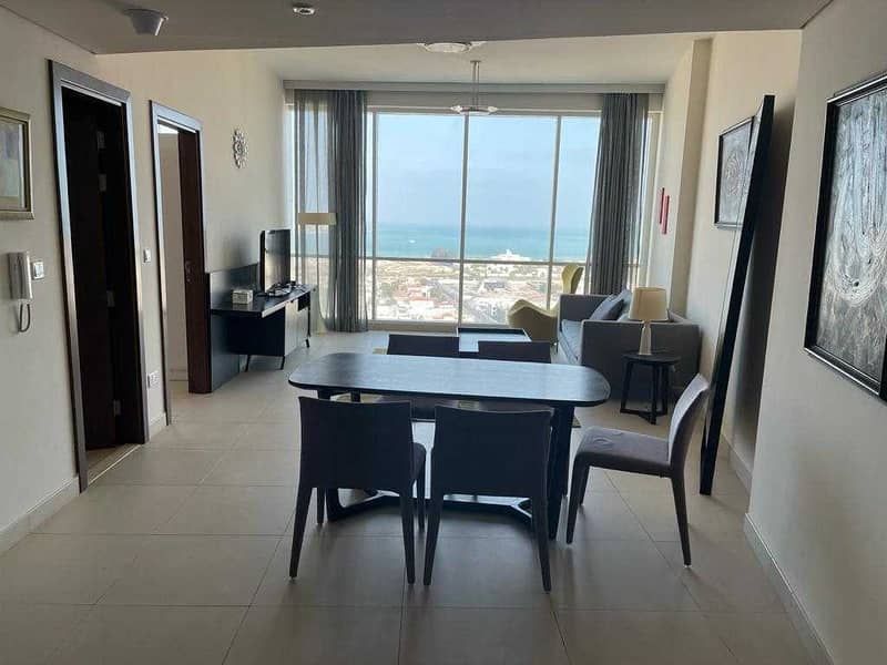 8 fully furnished with full sea view