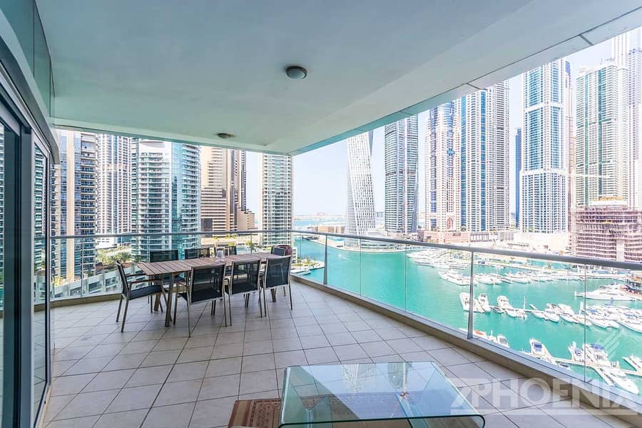 15 BREATHTAKING VIEW OF MARINA| 3 BR | FULLY FURNISHED