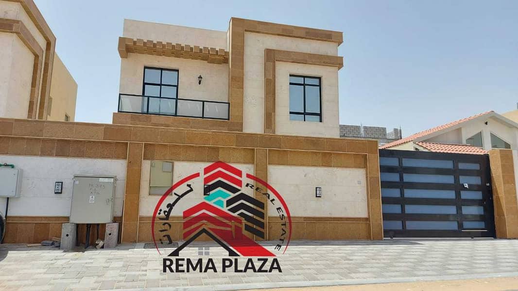 For sale . . Villa in Ajman, Al Zahia district . . Modern central air conditioning in an excellent location and super deluxe finishes . . Large areas and