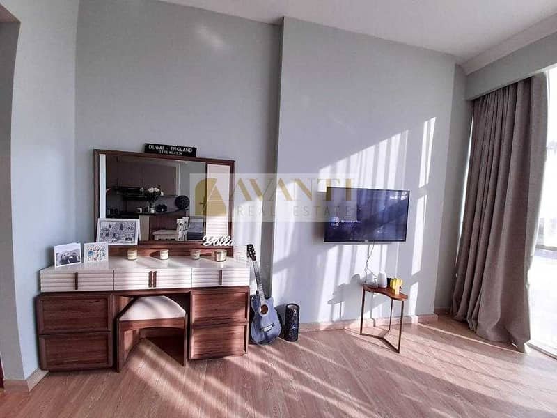 5 Can be sold by Bitcoin Large Furnished Studio in JVC Reef Residence
