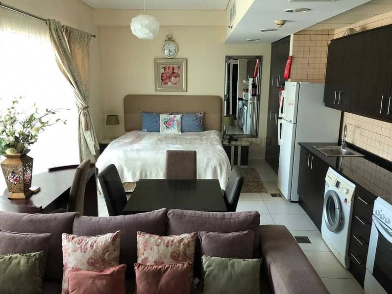 Fully Furnished Studio for sale in Royal Oceanic