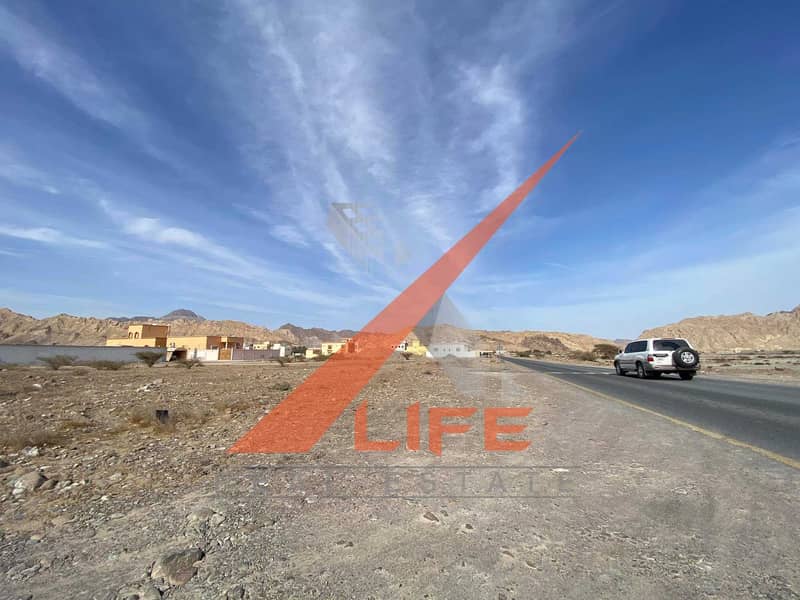 take the chance ! for sale residential land at the lowest Price in Masfoot