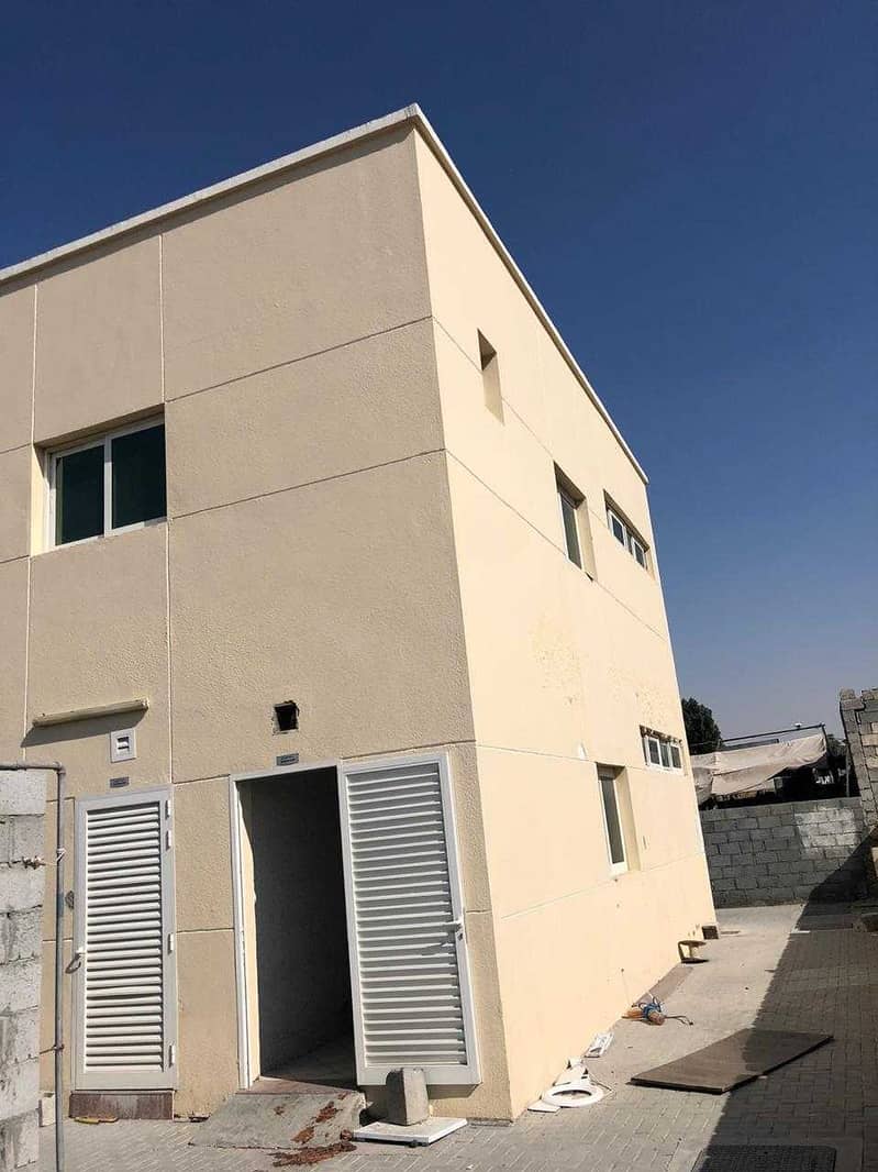 7 Independent labour camp for rent sharjah 15 rooms