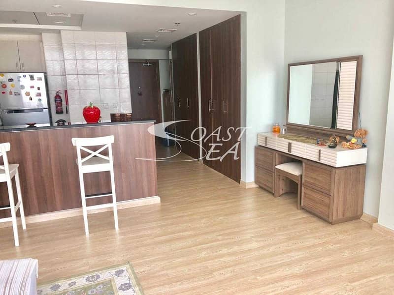 2 Fully Furnished studio in Reef Residence