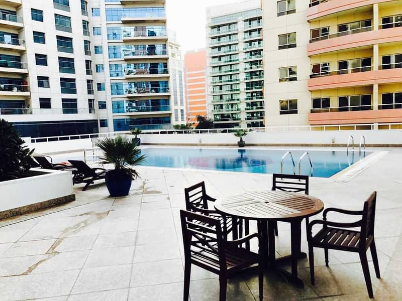 2 BHK FULLY FURNISHED Opp American Hospital With Chiller Free