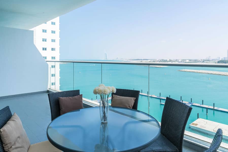 12 Full Sea View One Bedroom Apartment in Azure Palm Jumeirah