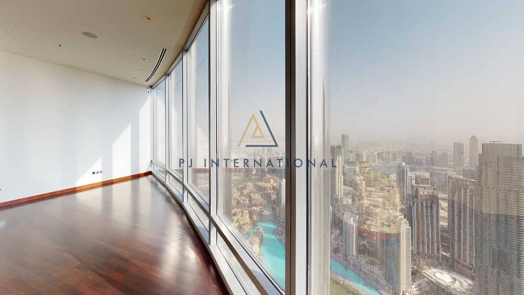 On Higher Floor | Stunning 2 Bedrooms + Maids | Downtown and Fountain Views | Burj Khalifa
