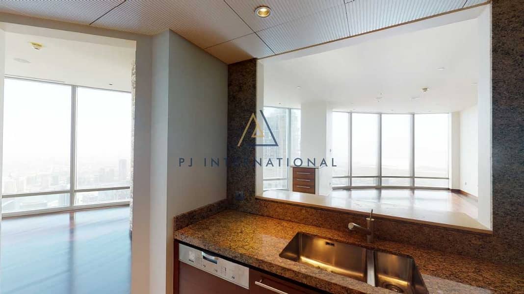 3 On Higher Floor | Stunning 2 Bedrooms + Maids | Downtown and Fountain Views | Burj Khalifa