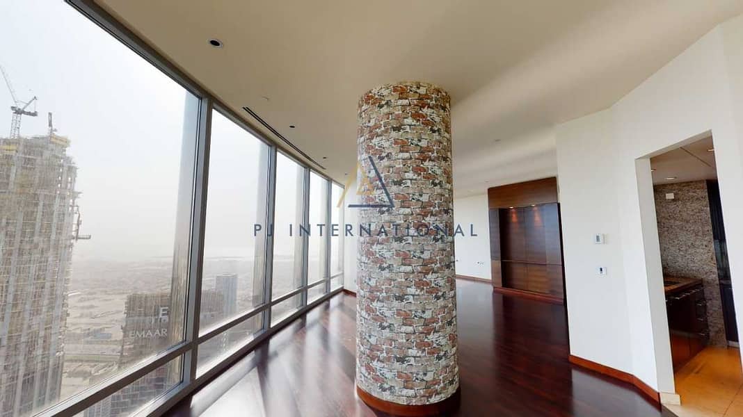 7 On Higher Floor | Stunning 2 Bedrooms + Maids | Downtown and Fountain Views | Burj Khalifa