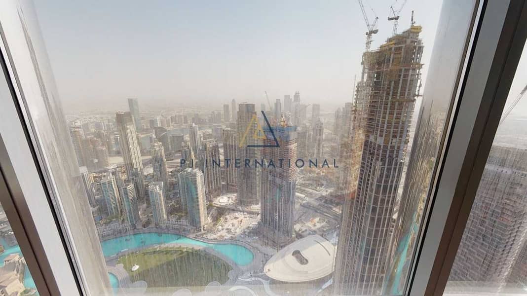 8 On Higher Floor | Stunning 2 Bedrooms + Maids | Downtown and Fountain Views | Burj Khalifa