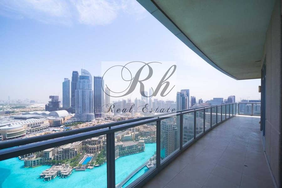 8 Beautiful and Amazing Penthouse with Fountain View and Burj Khalifa view