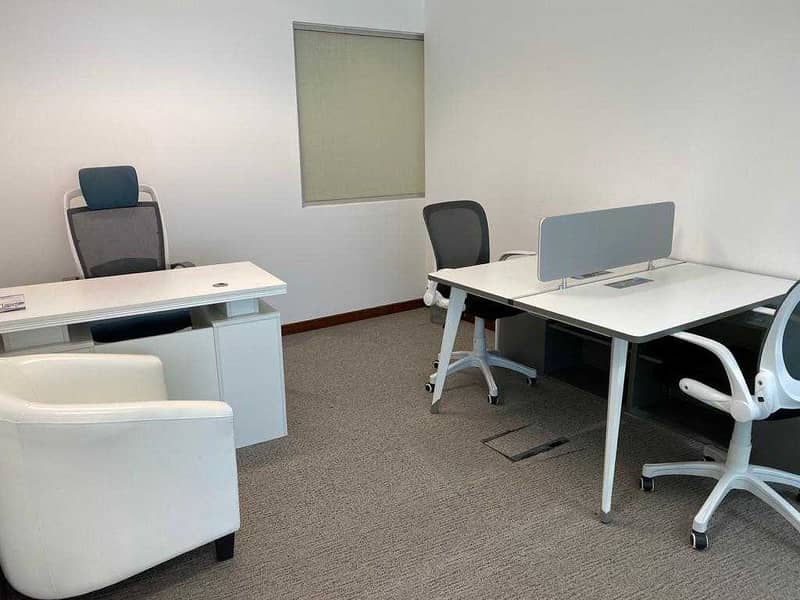 Independent fully furnished smart office-linked with Mall and Metro