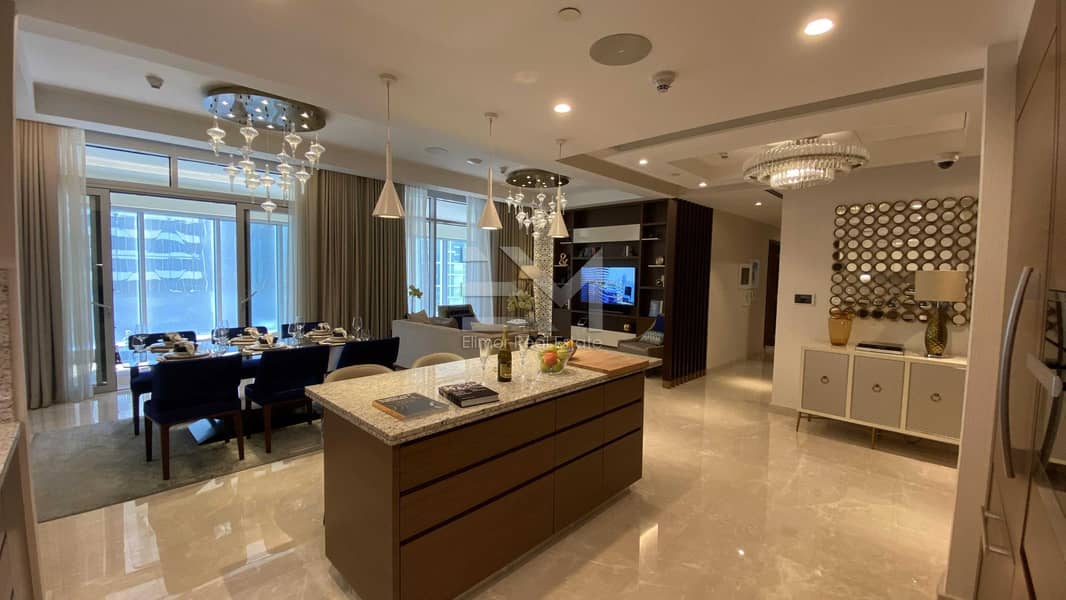 2 Premium Quality Luxury Apartment|Burj Khalifa View