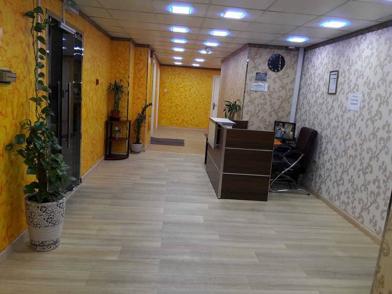 Fully Fitted Office Space For Rent- Dewa, Wifi & Meeting Room Free