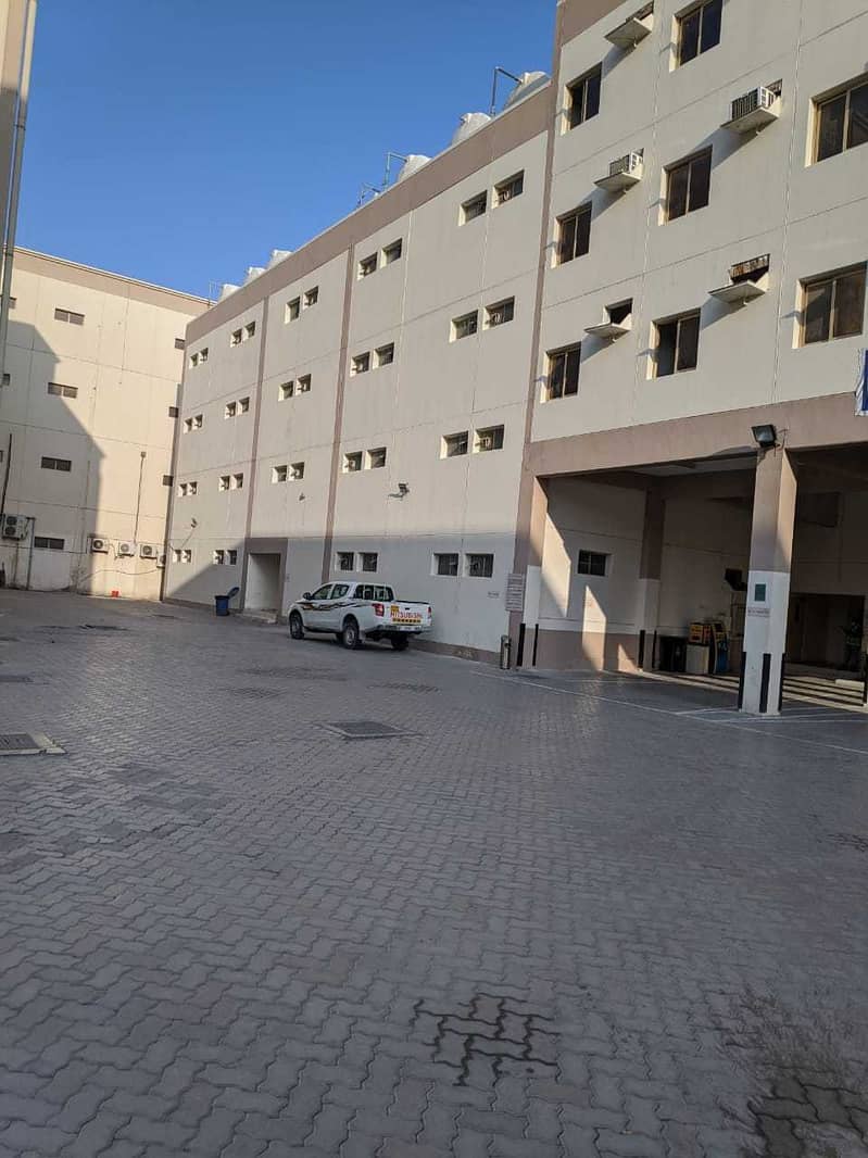 AED 1400/- Per Room in Al Quoz Camp for 4 Persons by Law