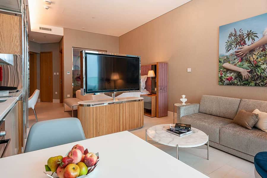 2 Furnished Urban Living Studio Serviced Apartment for Rent in SLS Dubai Hotel and Residences