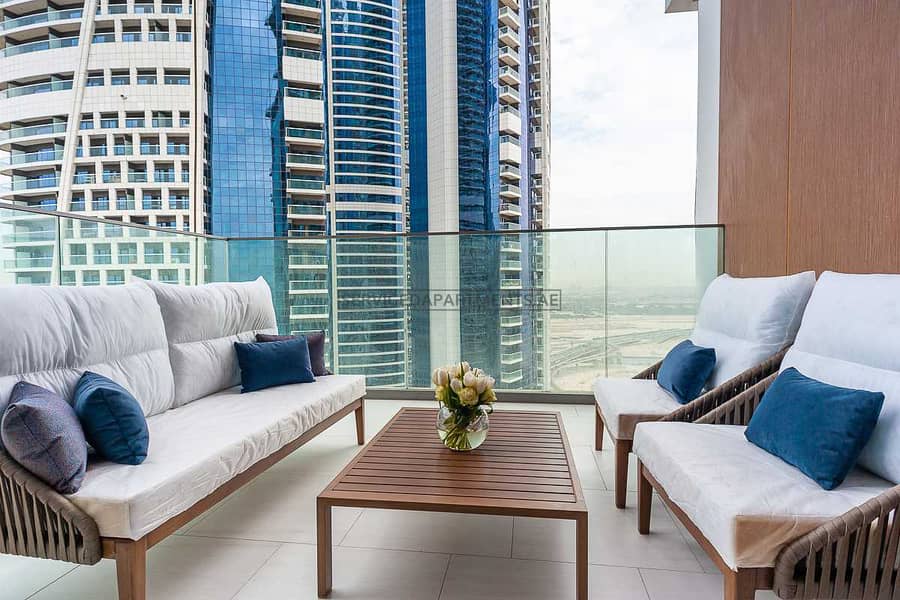 5 Furnished Wonder Living 2BR Serviced Apartment for Rent in SLS Dubai Hotel and Residences