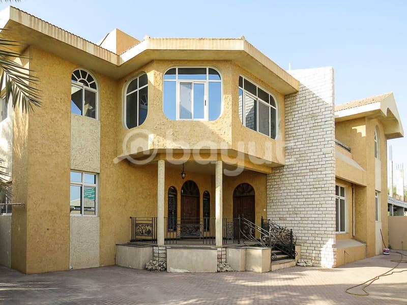 Villa in Sharjah, Al Azra area, with a total area of approximately 10,000 square feet (commercial - residential)