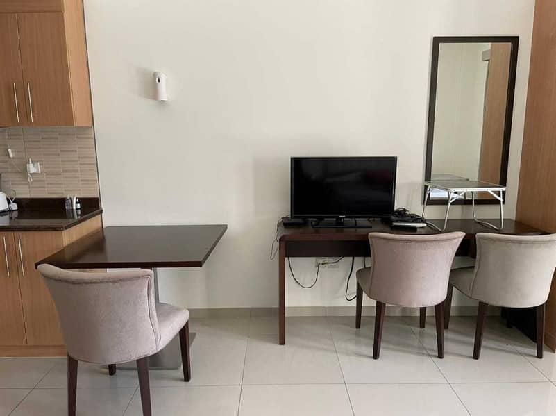 3 Chiller free fully furnished Studio for rent in Arjan