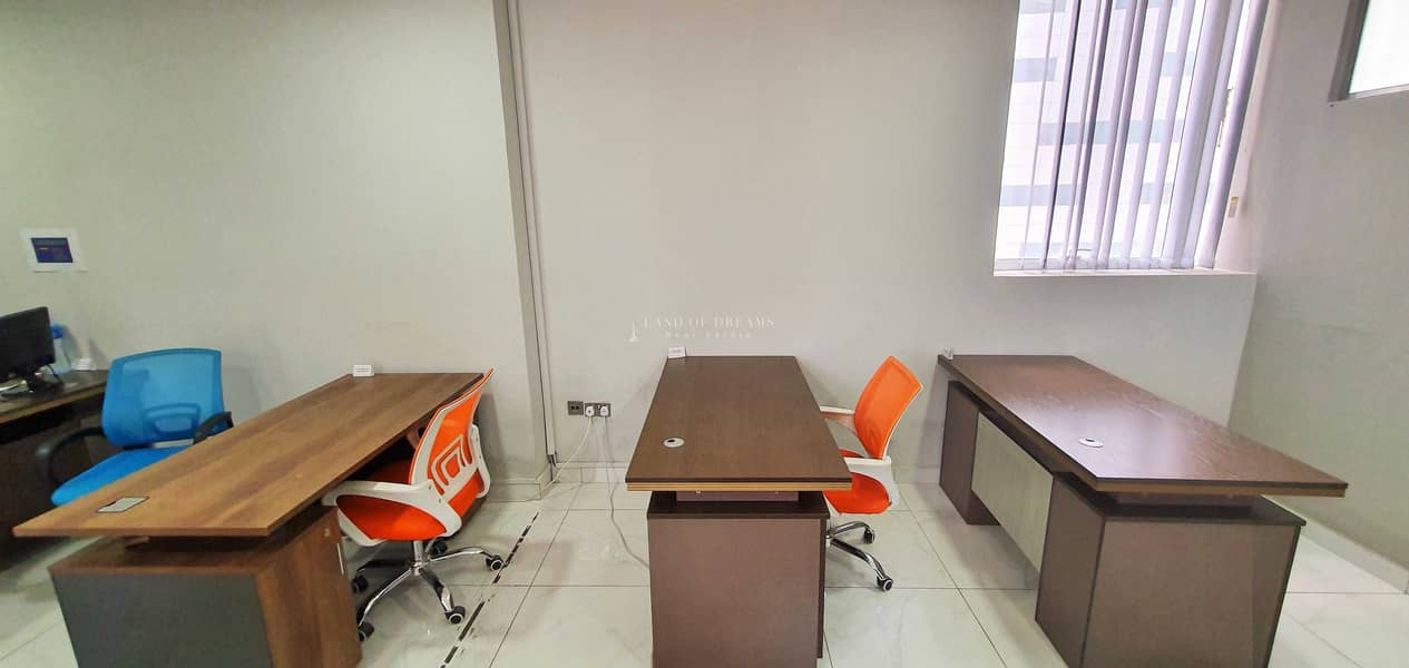 9 No Commission!8k Ofc for 1 year in Business Bay! NEAR METRO