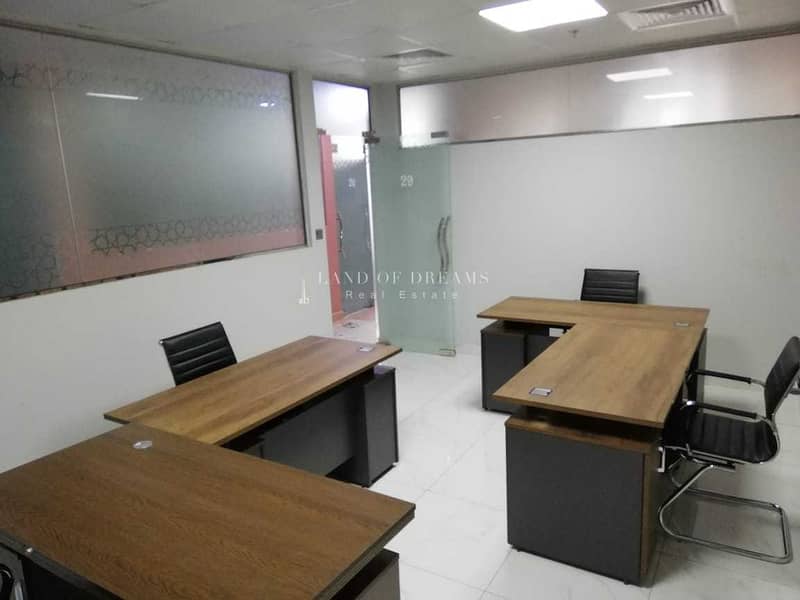 13 No Commission! Co Work Place in Business Bay! NEAR METRO