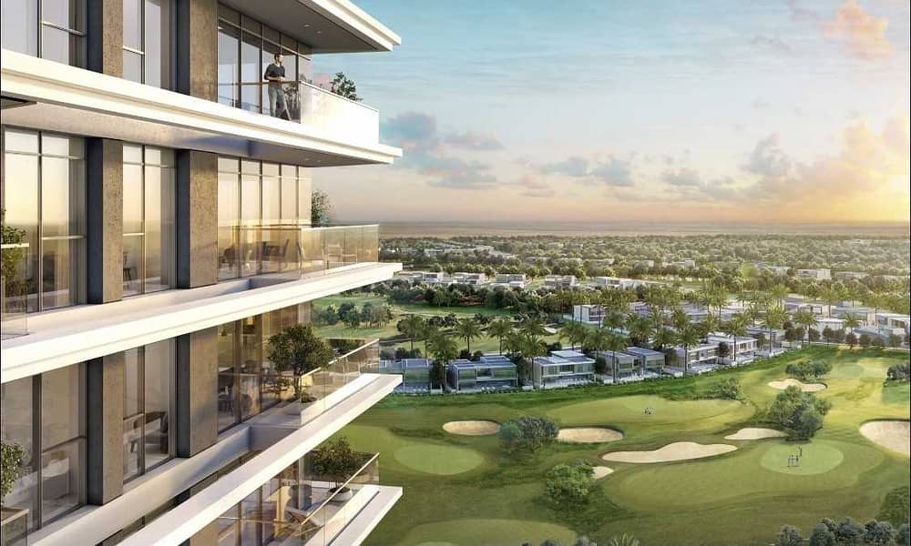 4 1BR aprtment W/Balcony in Golf Suites by Emaar!