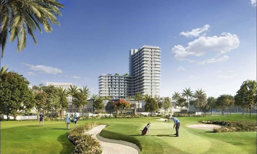 5 1BR aprtment W/Balcony in Golf Suites by Emaar!