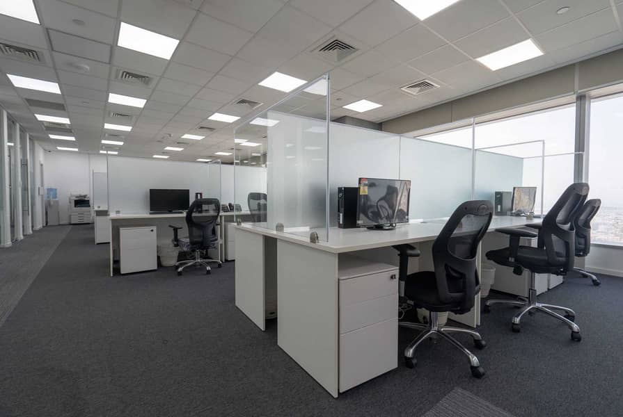Furnished Office Space on Sheikh Zayed Road at Conrad