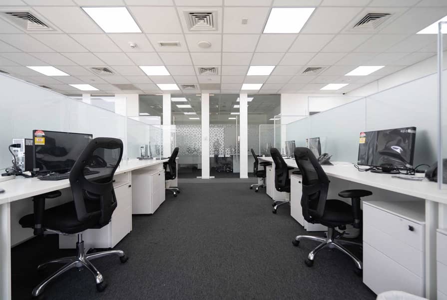 3 Furnished Office Space on Sheikh Zayed Road at Conrad