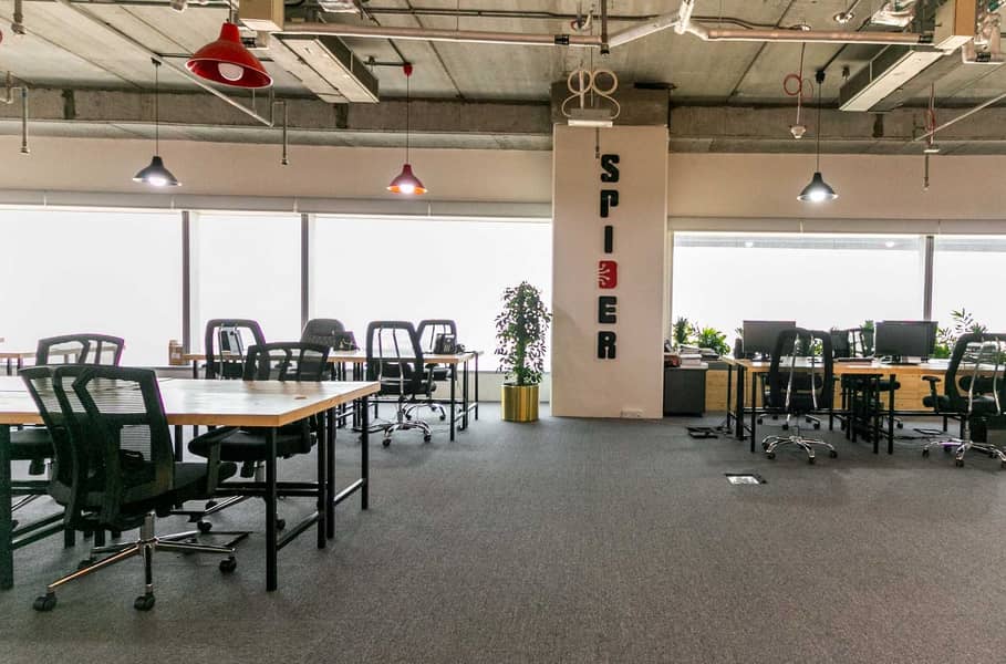 9 Coworking Space at Sheikh Zayed Road