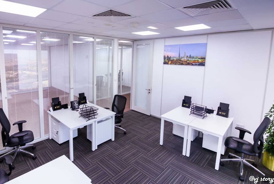 Fully Serviced and Furnished office Space in Dubai