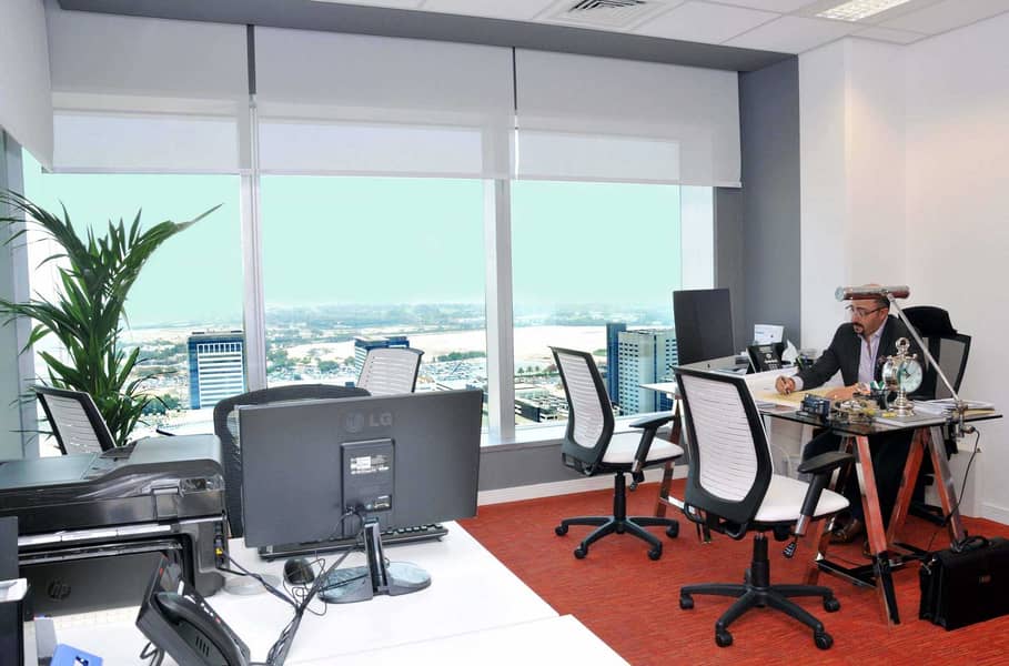 9 Fully Serviced and Furnished office Space in Dubai