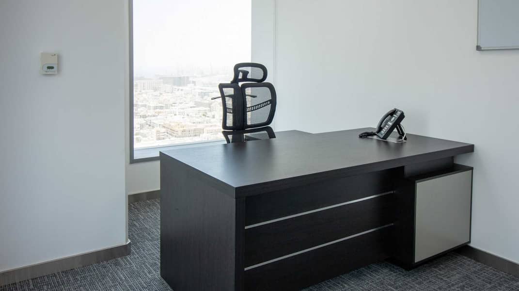 4 Fully Furnished Office Space on Sheikh Zayed Road