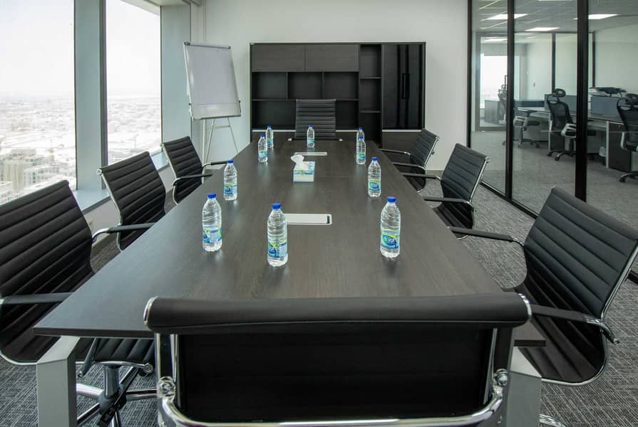 7 Fully Furnished Office Space on Sheikh Zayed Road