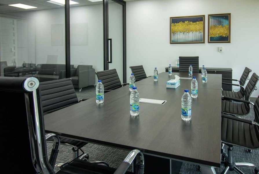8 Fully Furnished Office Space on Sheikh Zayed Road