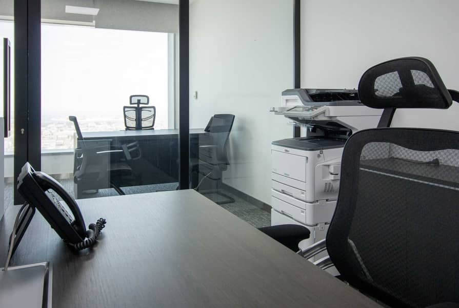 9 Fully Furnished Office Space on Sheikh Zayed Road