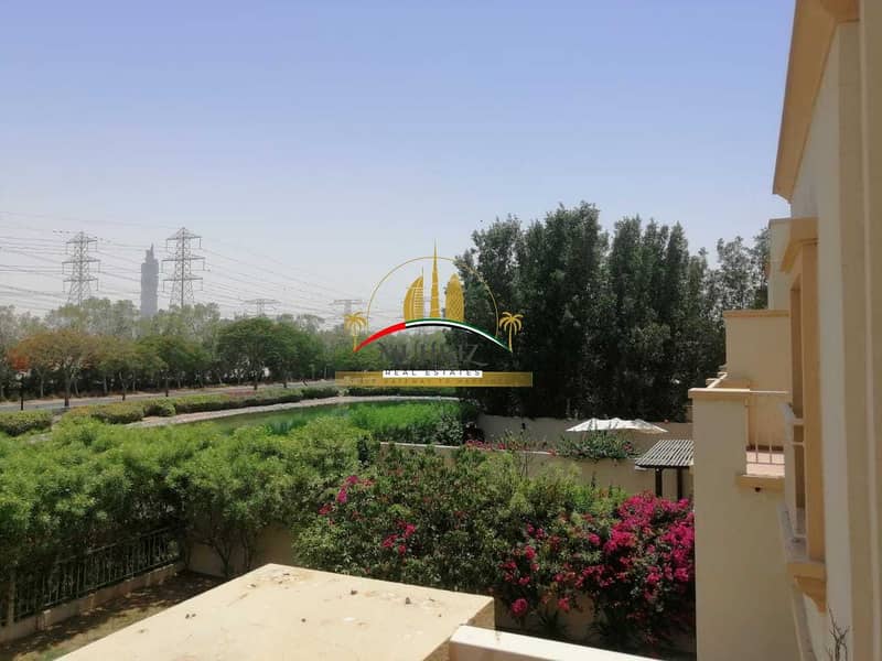 2 Beautiful Villa for Rent in Springs 12 TYPE 3E with full view of Garden