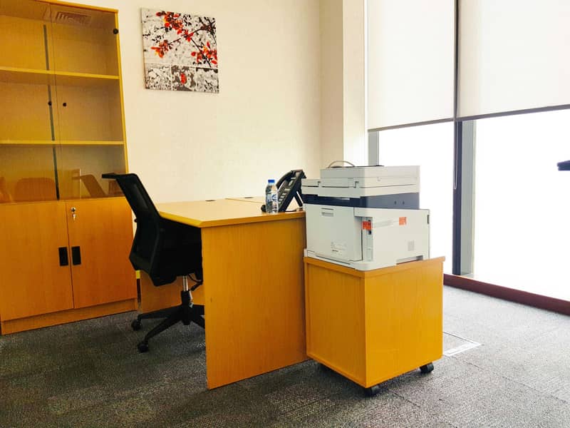 3 GREAT OFFICE VIEW - FULLY FURNISHED